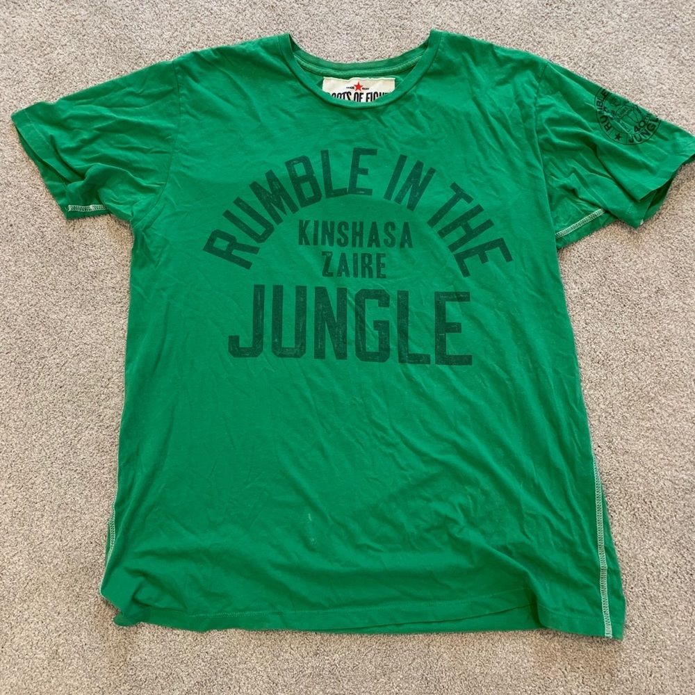 Roots of Fight - Rumble in the Jungle Ali Tshirt